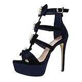 High Heel Sandaletten für Damen sind ein optisch toller Begleiter durch den Sommer. Durch den Absatz sorgen sie für feminine Eleganz, die Variante mit Plateau zaubert endlos lange Beine. Zu den beliebten Farbtönen zählen vor allem Weiß, Silber, Schwarz, Braun und Beige. Die hübschen Schuhe passen wunderbar zum luftigen Sommerkleid, aber auch zu extravaganteren Kleidern bei Festen oder einem gehobenen Dinner.
