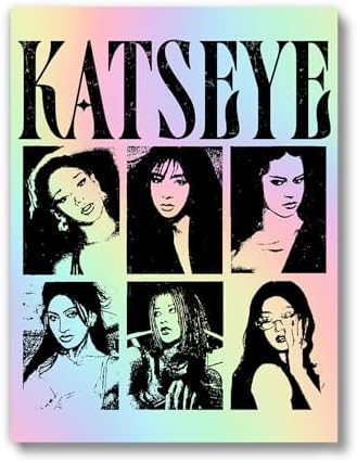 Katseye Poster (UNFRAMED 12 x 16) Kpop Group Music Singers Wall Art Teen Girl Room Wall Art Prints Bedroom Dorm