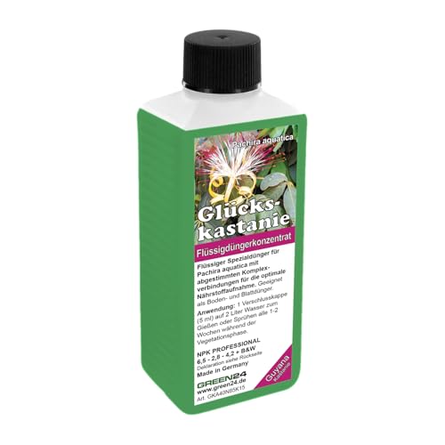 Glückskastanie-Dünger: Pachira aquatica - Effektiver NPK Flüssigdünger 250 ml für gesundes Wachstum