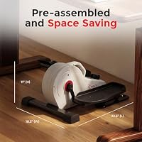 Sunny Health & Fitness Under Desk Pedal Exerciser, Portable Seniors — image 6