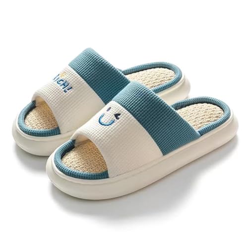 Smile Face Straw Cute Slide For Women Slippers Sandals Shower Shoes Women Clean Girl Aesthetic Shower Shoes