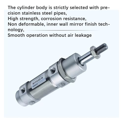 Petit cylindre pneumatique MI32 à piston stable et précis