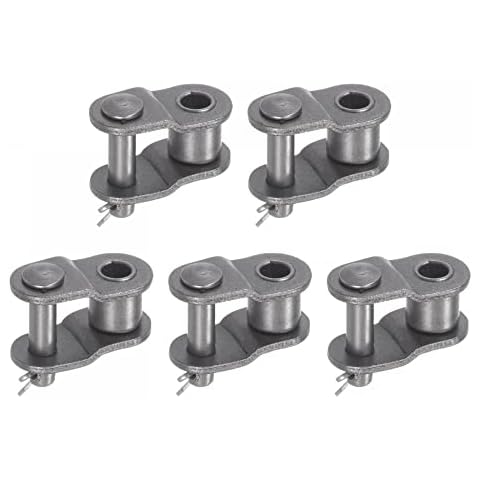 sourcing map 5 rodillos de medio eslabón de cadena de desplazamiento Cover