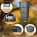 5 Gallon Hanging Deer Feeder, Automatic Game Feeder with Programmable Digital Timer (4 Feed Times), Easy Installation,Batteries Not Included