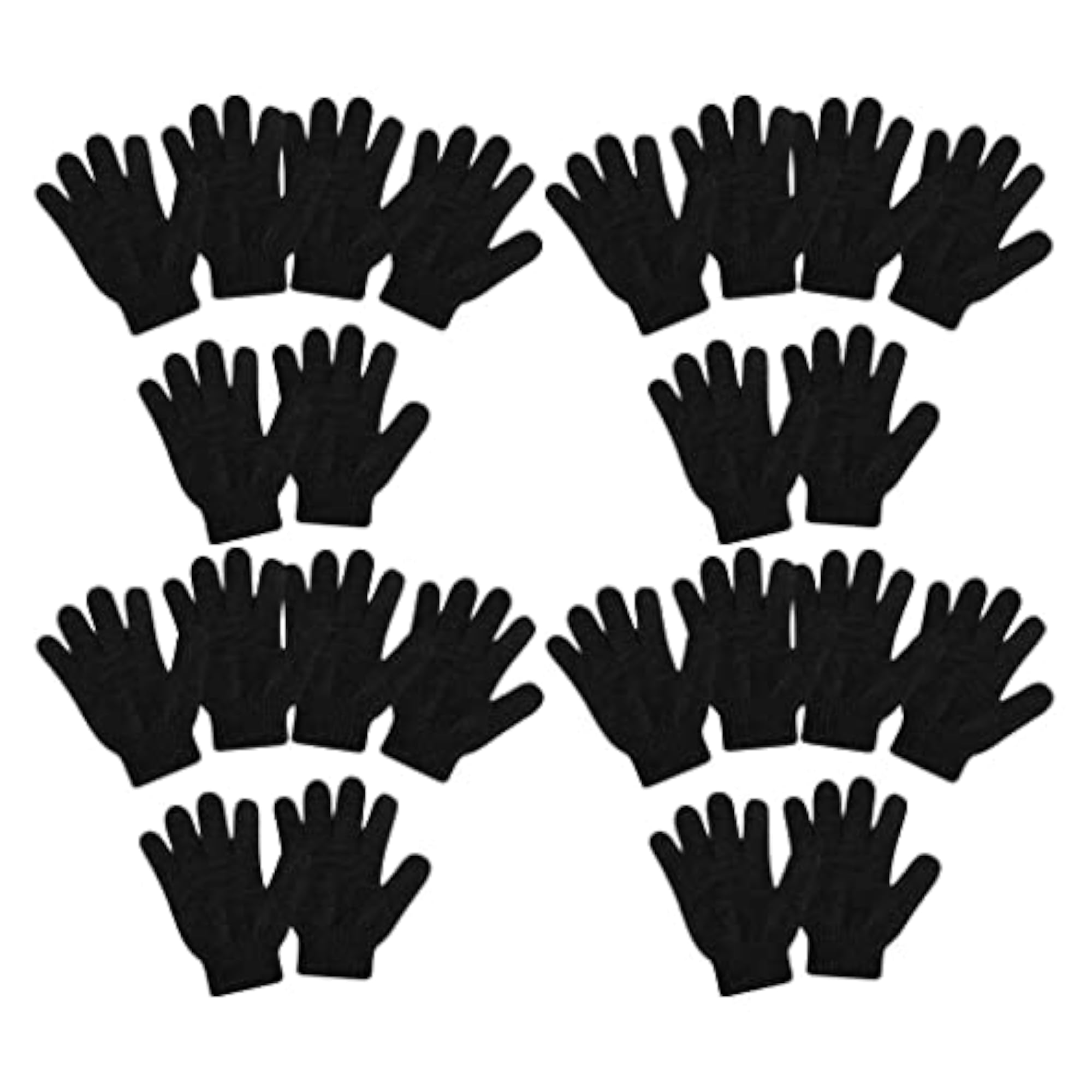 24 Pieces Exfoliating Body Scrub Shower Gloves