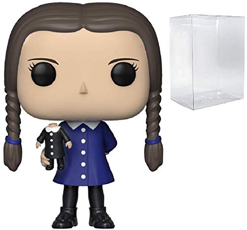 Funko Pop! TV: The Addams Family - Wednesday Addams Pop! Vinyl Figure (Includes Compatible Pop Box Protector Case)