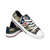 FOCO Houston Texans NFL Womens Camo Low Top Canvas Shoes - 9