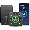 ULTRALOQ U-Bolt Pro WiFi Smart Lock with Door Sensor, Built in Wi-Fi Smart Deadbolt Lock for Front Door with Fingerprint ID, App Remote Control, Share Access, Auto Unlock, Auto Locking, Backlit Keypad
