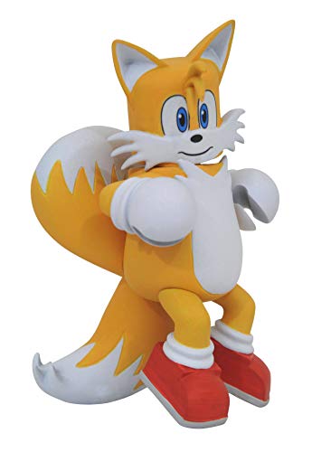 DIAMOND SELECT TOYS Sonic The Hedgehog: Tails Vinimate Vinyl Figure,4 inches