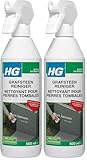 Utilisation : 500 ml de Nettoyant pour Pierre Tombale HG suffisent pour environ 3 m2