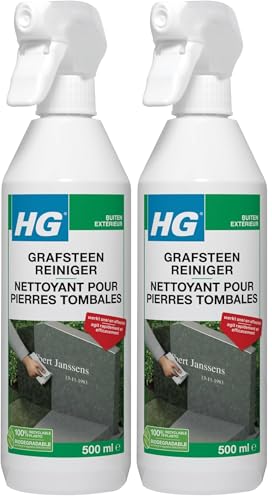 HG nettoyant pour pierres tombales (Lot de 2)