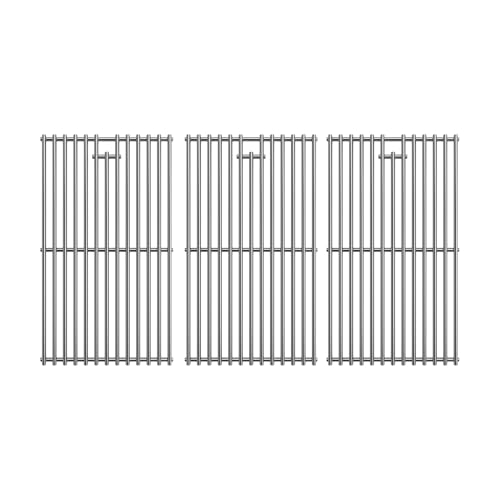 Image of SafBbcue 97888 Grill Grates for Monument Grill 24633 13892 17842 24367 35633 41847NG Grill Replacement Parts, Stainless Steel Cooking Grids for Monument 35633R 35633B D405 D425 4-Burner Accessories