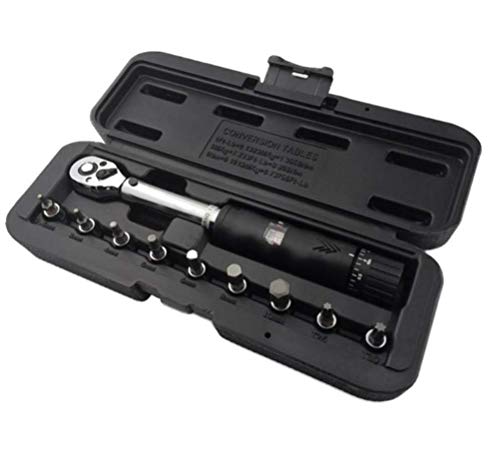 Preisvergleich Produktbild HYCy ® Ratsche Mechanische Drehmomentschlüssel Manuelle Drehmomentschlüssel Set multifunktionale Hülse Schraubenschlüssel Kits Fahrrad Reparatur Werkzeuge