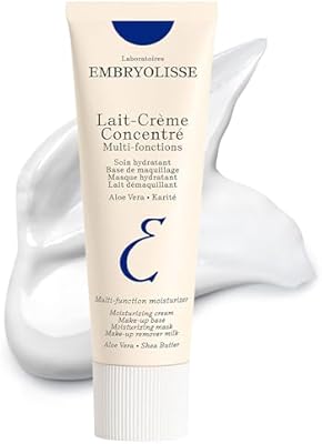 Embryolisse Lait-Crème Concentré Face Moisturizer and Makeup Primer, French Face Cream With Shea Butter & Aloe Vera