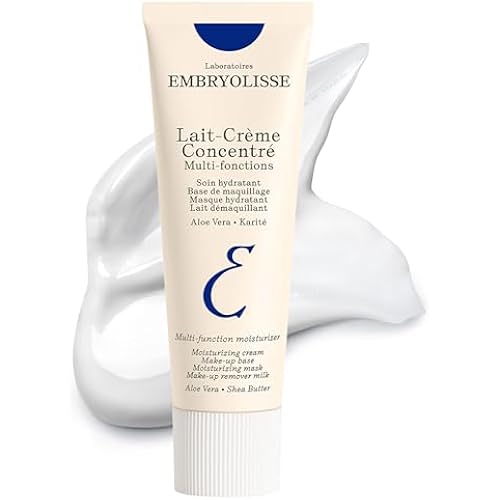 Embryolisse Lait-Crème Concentré Face Moisturizer and Makeup Primer, French Face Cream With Shea Butter & Aloe Vera