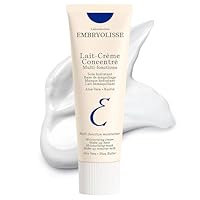 Embryolisse Lait-Crème Concentré Multifunction Daily Moisturizer, Makeup Primer, and Makeup Remover. French Face Cream With Shea Butter & Aloe Vera, Suitable for All Skin Types, 2.54 Fl Oz