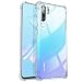 Produktbild EDRON Transparent Huawei P30 Pro hülle,Crystal Clear Dünn Case TPU Handyhülle,Anti-Gelb,Stoßfest,Hohe Zähigkeit Kratzfest Weich Silikon Schutzhülle für Huawei P30 Pro - Klar