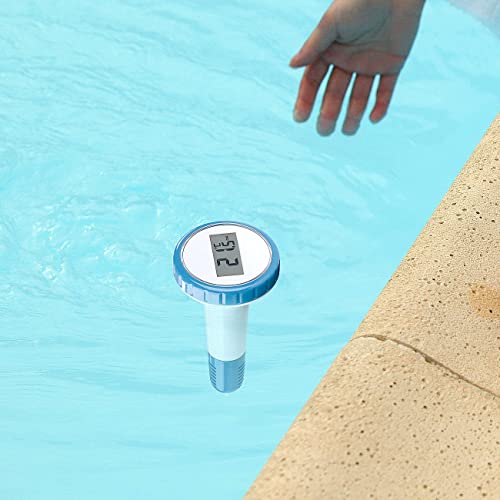 Funk-Poolthermometer von infactory für Teich und Pool
