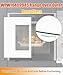 Range Oven Outer Door Glass Fits For Whirlpool Range Door Glass,Replaces Part Number WPW10409945 W10409945 2210187 AP6021059 PS11754379 EAP11754379
