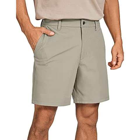 CRZ YOGA Men's Comfortable Golf Shorts Cover