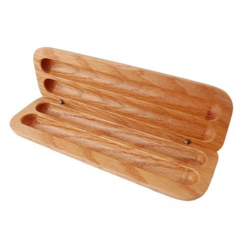 Preisvergleich Produktbild Holz-Etui für zwei Stifte, Eiche