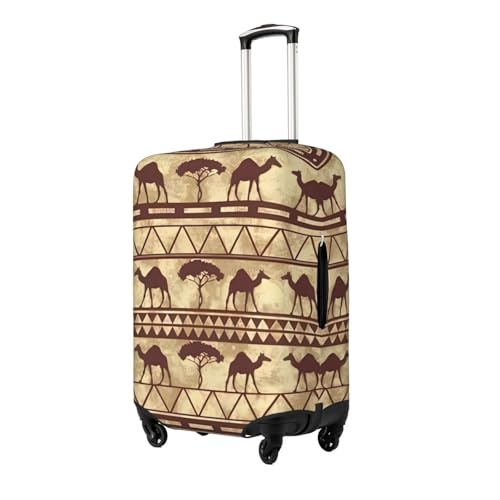 Ethnic Retro Travel Luggage Cover Suitcase Protector Bag,Double-Sided Printed Fits 18-32 Inch Luggage,Suitcase Sleeve For Kid And Adult,X-Large2