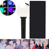  YMJJ Army Bomb Lightstick Ver 4 Map of The Soul 7 Special Edition, Bluetooth-Verbindungs-APP Zum Anpassen Der Lichtfarbe