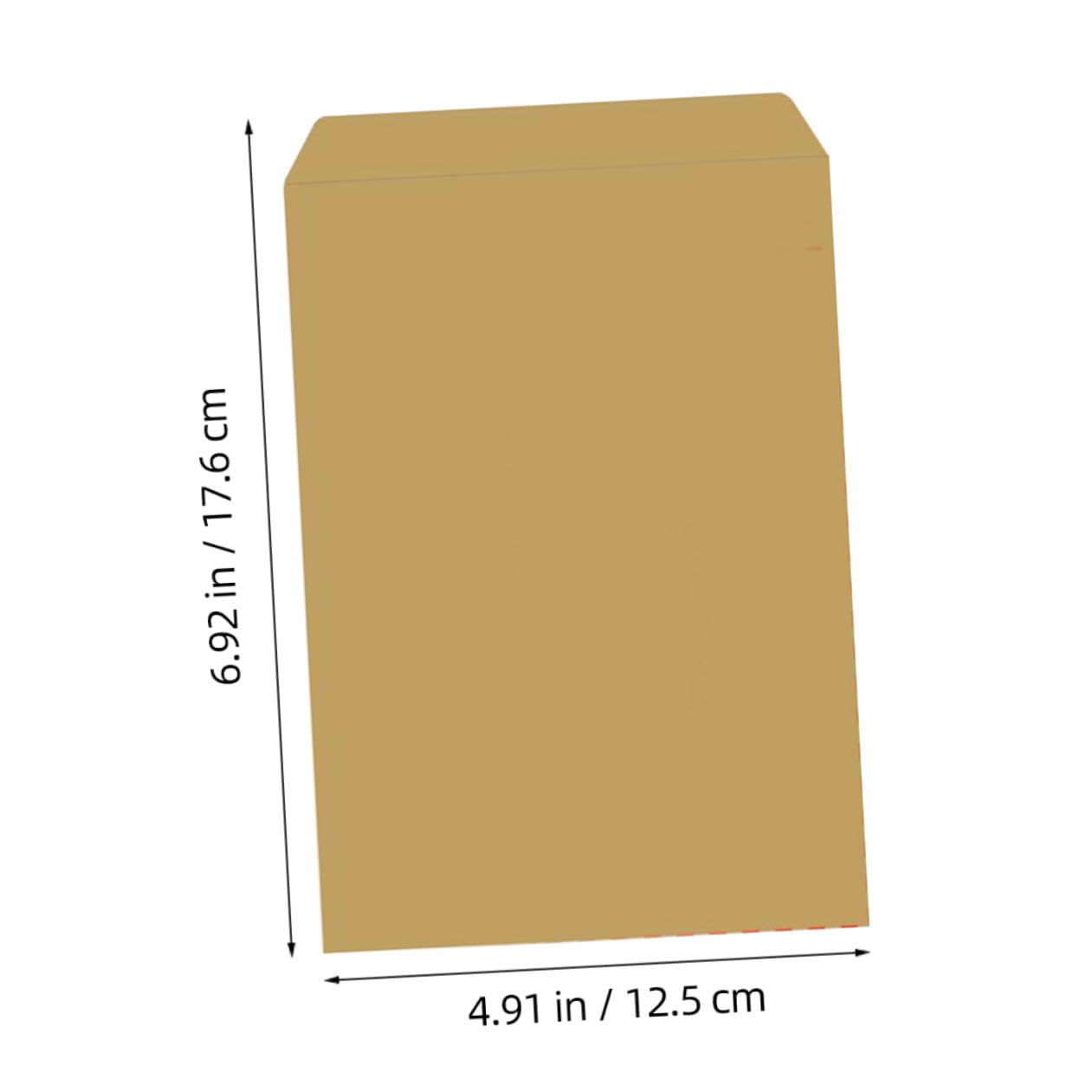 SEWACC 200 Sobres de Papel Kraft en Amarillo Resistentes al Desgarro para Documentos Cartas Postales Diseño Fácil de Usar