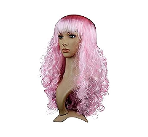 Image of Moira Synthetic Straight Artificial Hair Wig Costume Dressing Cosplay(Baby Pink)