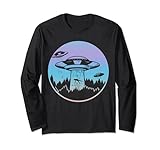disco volante ufo, astronauti sono alieni maglia a manica