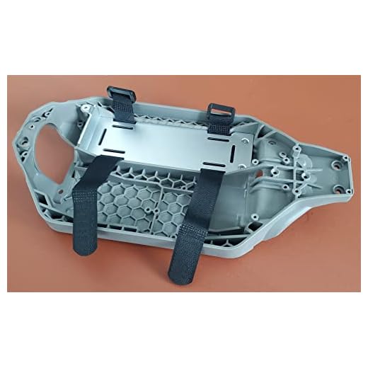 Raidenracing V2 Version Alloy Aluminium Extend 3S 2S Battery Holder Tray Plate for V2 Traxxas Rustler 4wd VXL 4X4 (Long Wheelbase)
