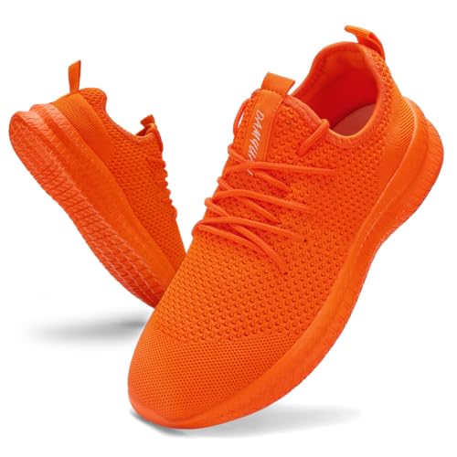 Image of Men's Walking Running Shoes Slip On Sneakers Non Slip Athletic Sports Tennis Fitness Casual Workout Gym Shoes Lightweight Trainers Fashion Soft Comfortable Shoe