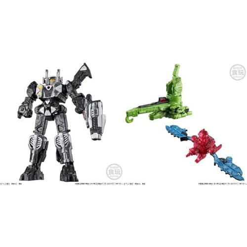 バンダイ(BANDAI) ミニプラ 超宇宙刑事ギャバン インフィニティキット01 コスモギャバリオン GC-R ＆ ギャバリオンクレーン ＆ ギャバリオンレーザー ラムネ菓子 食玩 【BOX販売/12個セット】