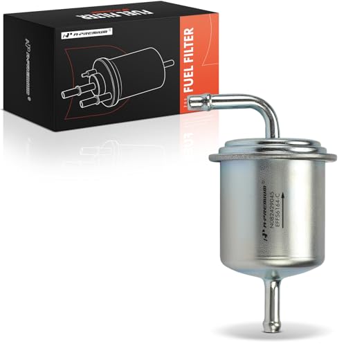 A-Premium Fuel Filter Compatible with Nissan Almera 1993-2005, D21 1993-1994, Lucino 1996-2000, Pickup 1995-2010, Stanza 1990-1992, Tsubame 2001-2002 & Infiniti G20 1999-2002, J30 1993-1997