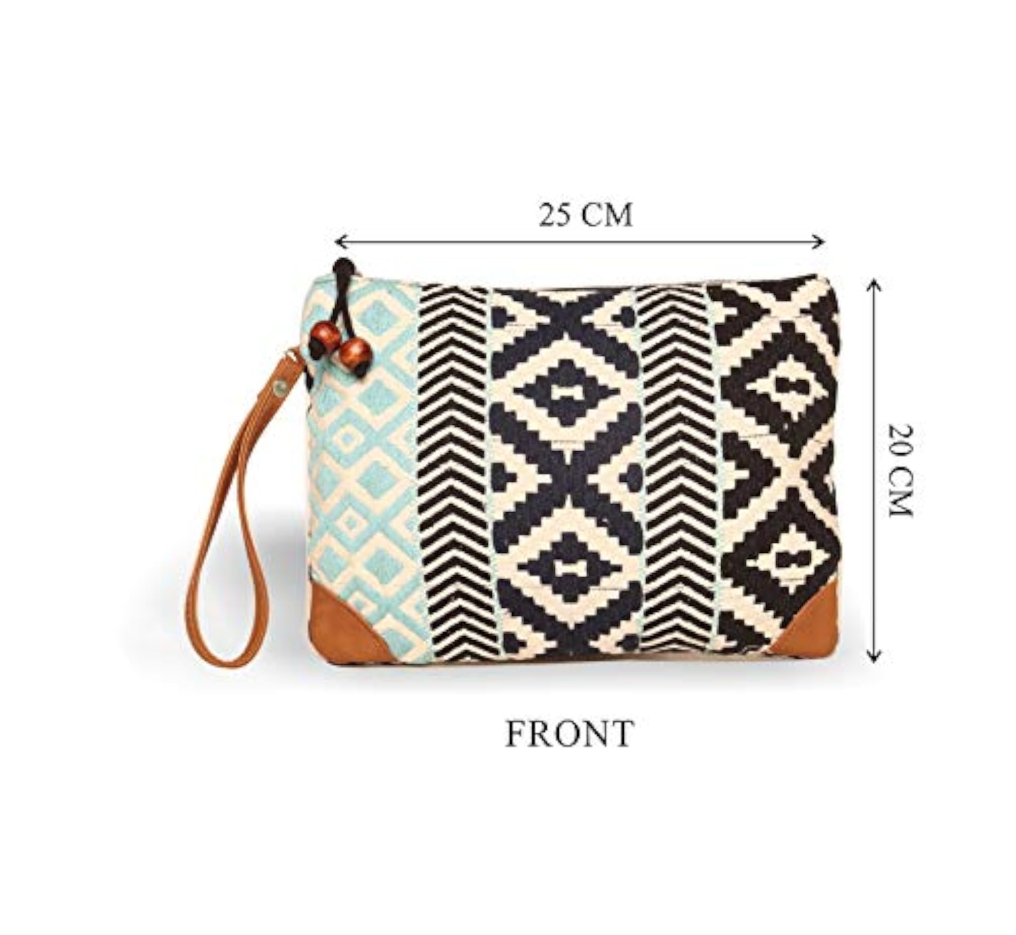 Striped Cosmetic Pouch, 7 Cms, Gift