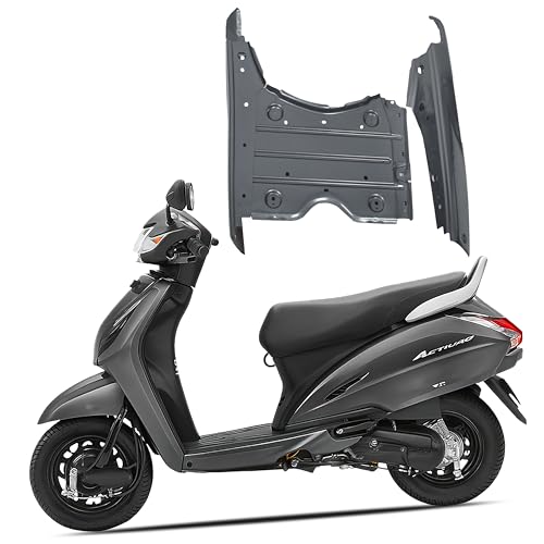 Image of Floor Platform for Honda Activa 3G | ABS Material | Compatible Scooter Floor Body Panel | Geny Grey Metallic