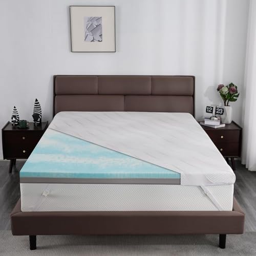Extra Firm 3-Inch Cooling Gel+Bamboo Topper