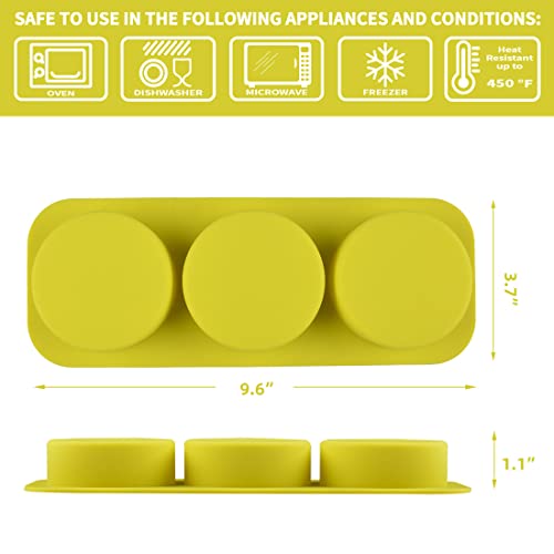 Sj Silicone Soap Molds, Leaf 4-Cavity Silicone Molds For Pudding, Muffin, Cornbread, And Cheesecake Silicone Soap Molds #TOP1