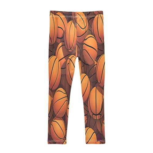 Bolaz Toddler Girls Leggings Printed Yoga Pants Leggings Basketball for Kids2