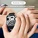 XIJEF 6 Packs Screen Protector for Apple Watch Series 10 42mm, Upgrade Flexible TPU Film for iWatch S10, with iWatch Replacement Protection Cover, HD Clear, Anti Scratch 0 Bubble, HD Touch Sensitive