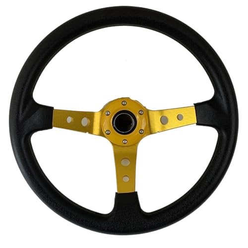 Volant de course universel en PU pour éliminer le glissement des mains