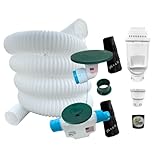 French Drain Man Downspout Extensions Kit with Basin