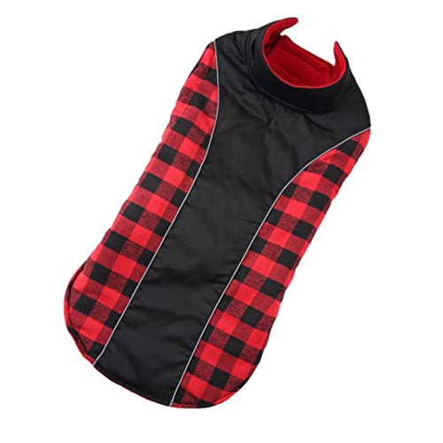 VICASKY 1pc Winter Dog Coat Multi Function Pet Rainproof Apparel for Christmas Parties and Daily Activities for Dogs Keeps Pets Warm and Stylish
