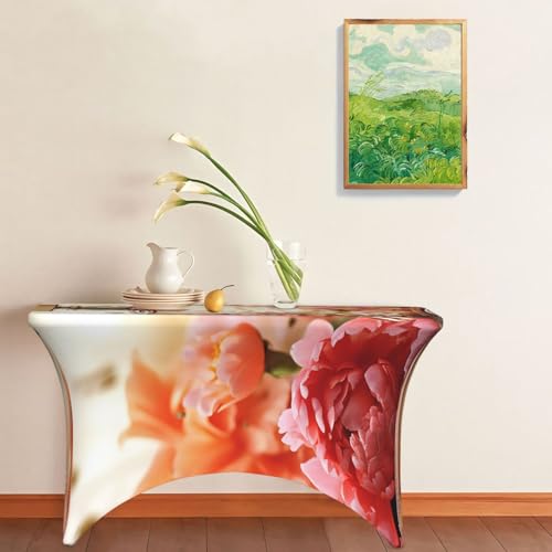 Nappe de table rectangulaire infroissable pour masquer les plis - 7
