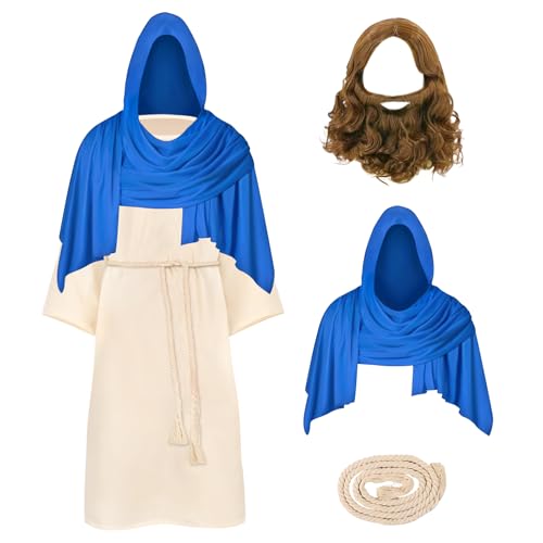 Disfraz Completo Jesus Niños 3-4 Años Azul
