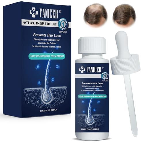 60ML Acelerador Crecimiento Pelo, Promueve el Crecimiento del Cabello y Previene la Caída del Cabello,Activador del Crecimiento del Cabello Hombre y Mujer,Hidrata el Cuero Cabelludo, Anticaida Cabello