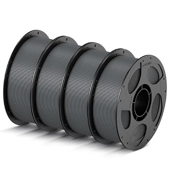 ANYCUBIC High Speed PLA Filament Bundle, 4KG, Texture Grey