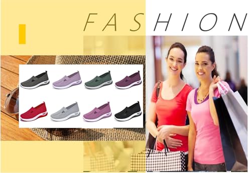 Generic Women Footwear Orthopedic Sneakers Woven Breathable Running Shoes Arch Support Walking Shoes Soft Sole Shoes Cloud Slide Orthopedic2