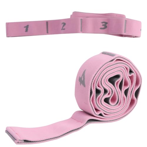Elastici Fitness per Yoga, Pilates e Stretching - Fasce di Resistenza Elastiche, Bande di resistenza per yoga, pilates, danza e fitness, regolabile e durevole, per adulti (11 anelli)