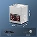 Happybuy Ultrasonic Cleaner, 1.3L 50W Digital Cleaning Machine, 40kHz with Timer & Heater, for Jewelry, Watches, Retainers, Tools, Industrial Parts